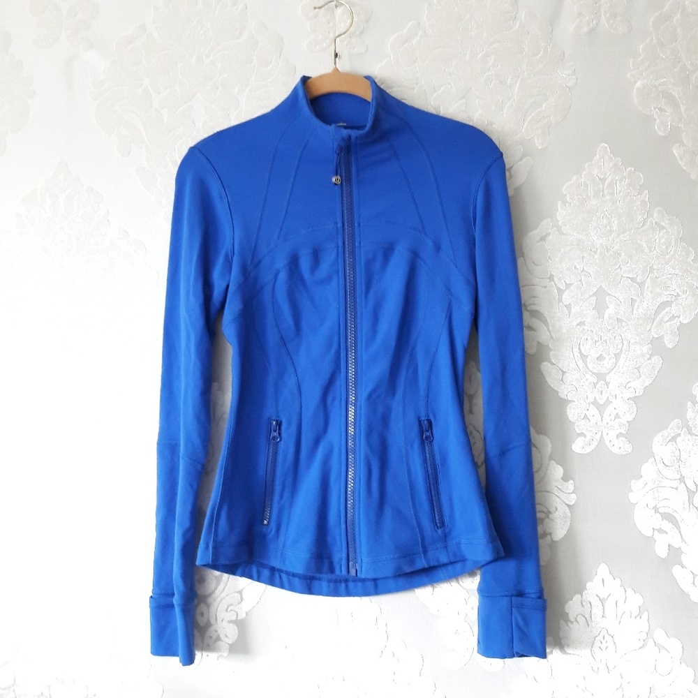 Lululemon "Define" Blue Zip Up Jacket - Picture 1 of 6